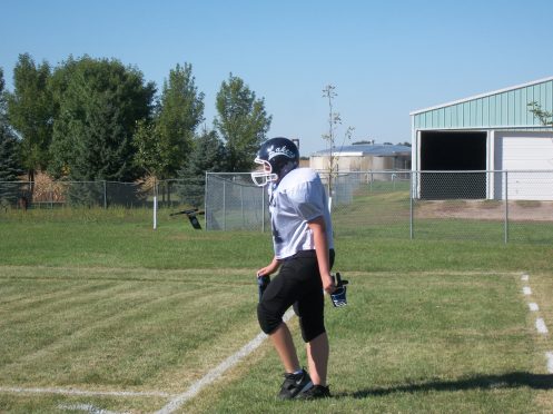 Your first step back on the field. Photo courtesy of Gail Gregoire.