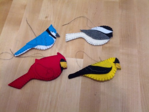 bird ornaments