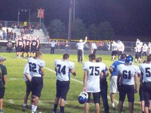 Best sideline scene ever!