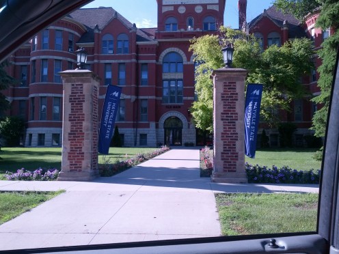 The first place we stopped when rolling into town.